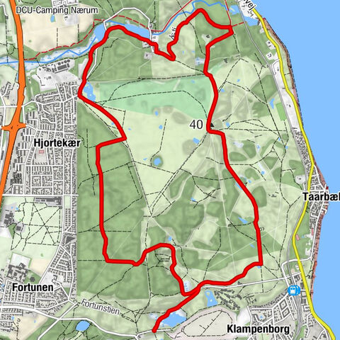 Kongens Lyngby Enghave - Djævlebakken - Kongens Lyngby - Stampen