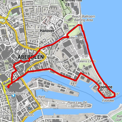 Castlehill and Pittodrie - Silver Darling - Footdee - Aberdeen