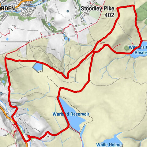 Rochdale - Stoodley Pike - Warland