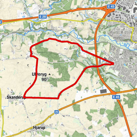 Kolding - Seest Kirke - Hylkehuse - Skanderup