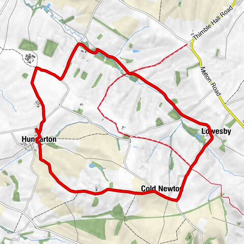 Hungarton - St John the Baptist - Cold Newton - All Saints, Lowesby
