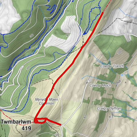 Risca East - Risca - Twmbarlwm - Risca West