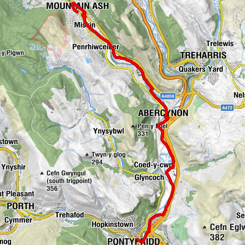 Mountain Ash East - Mountain Ash - Abercynon - Maesycoed