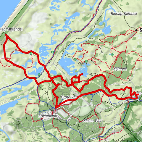 Wassenaar - Abelentop - Strandslag Meijendel - Meijendel - vogelkijkscherm