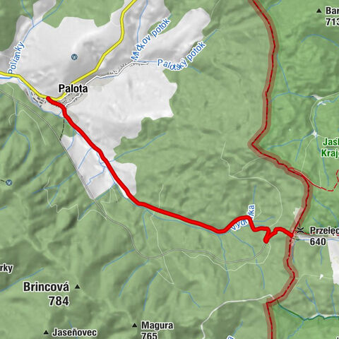 Palota - Lupkovský priesmyk