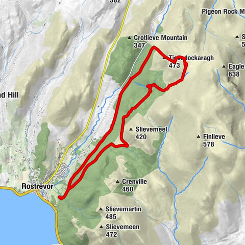 Rostrevor Mountains - Tievedockaragh