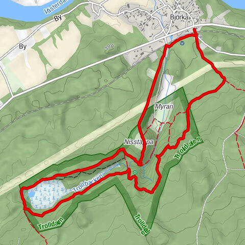 Björka - Trolldalen