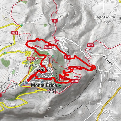 Ex chiesa di Sant'Antonio - Chiesa di Sant'Isidoro - Chiesa di Sant'Alberto dei Bianchi - Monte Erice