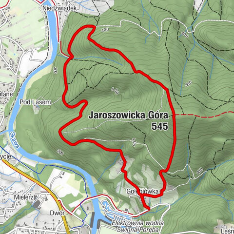 Gołębiówka - Jaroszowicka Góra