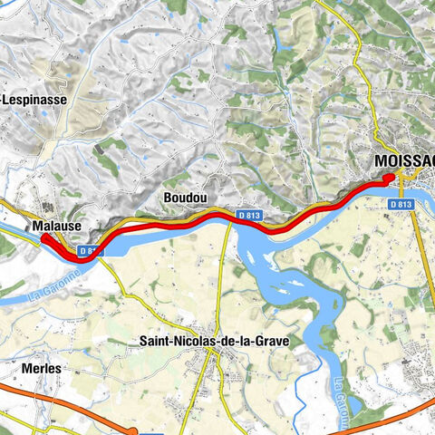 Moissac - Récaté - Sérat