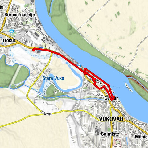 Mjesni odbor Centar - Kapela Gospe od Hrasta - Vukovar - kapela svetog Roka