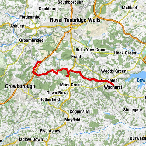 Eridge - Boarshead - Royal Tunbridge Wells - Wadhurst