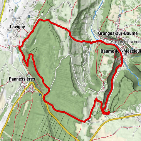 La Peyrouse - Chapelle Notre-Dame-de-la-Salette - Grottes de Baume - Chapelle Saint-Roch