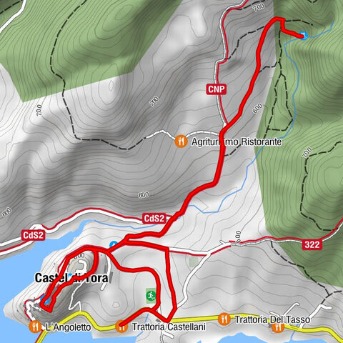 Castel di Tora - Chiesa di San Giovanni Evangelista - I Sapori del Borgo