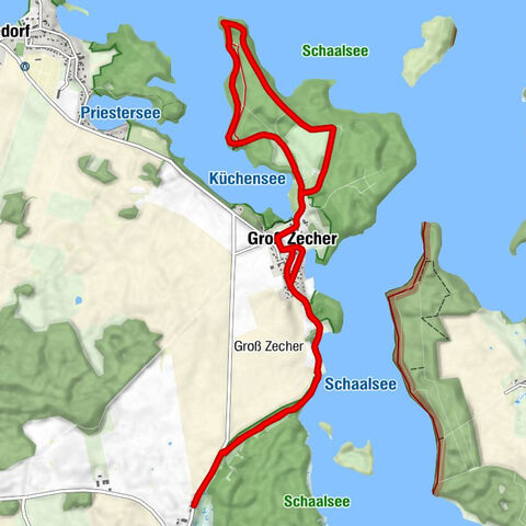 Marienstedt - Groß Zecher - Maräne - Zur Kutscherscheune