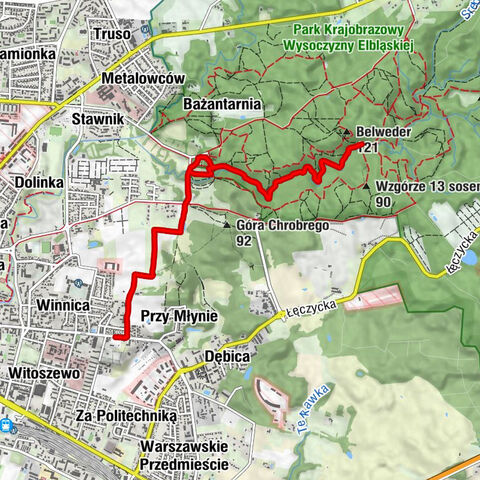 Elbląg - Myśliwska