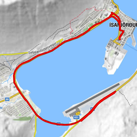 Ísafjörður - Húsið - Ísafjarðarkirkja