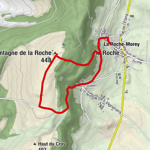 La Roche-Morey - Montagne de la Roche - Saint-Julien