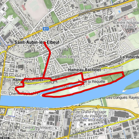 Saint-Aubin-lès-Elbeuf - Hameau Bachelet - Hameau Hazet - Hameau Pannier