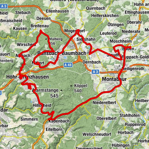 Boden - Pfarrkirche St. Bonifatius Wirges - Evangelishe Kirche - Wildemerskopf