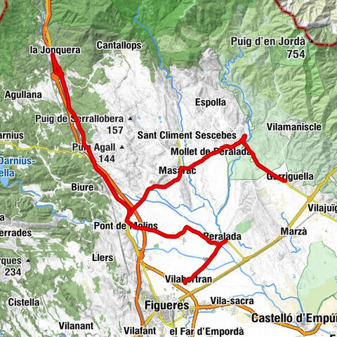 Garriguella - Reina de Port-Lligat - Canònica de Santa Maria de Vilabertran - Figueres