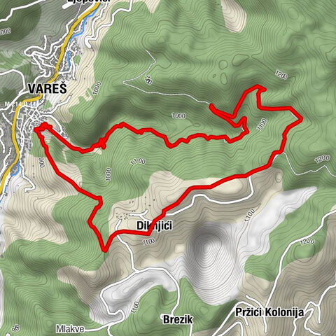 Vareš - Diknjići
