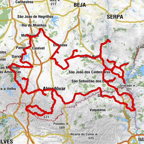 Castro Verde - Aljustrel - Mú - São Pedro das Cabeças