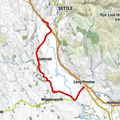 Giggleswick - Rathmell - Seed Hill - Long Preston