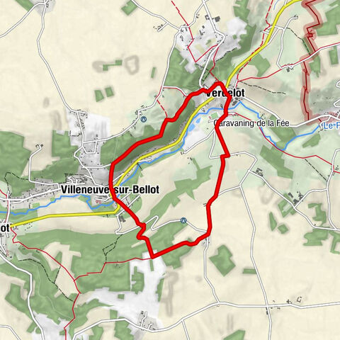 Villeneuve-sur-Bellot - L'Orme Rond - Le Geai - Verdelot