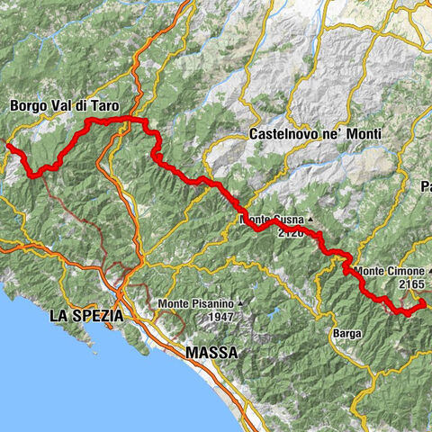 Passo dei Codognini - Fabei - Monte Sillara - Boscolungo