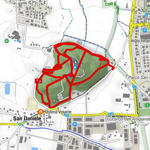 Torreglia - San Daniele - Monastero San Daniele - Abano Terme