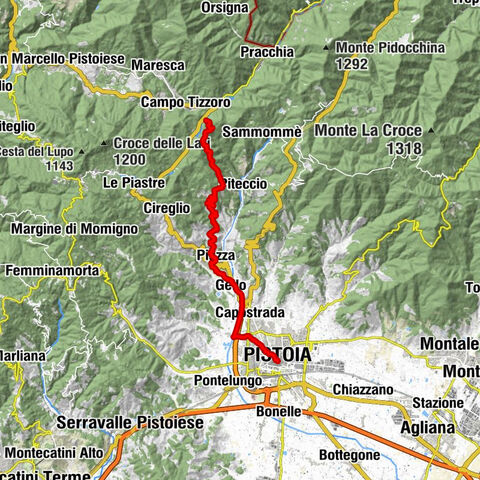 Pistoia - Chiesa di Santa Maria - Pieve di San Giovanni Battista - Battistero di San Giovanni in Corte