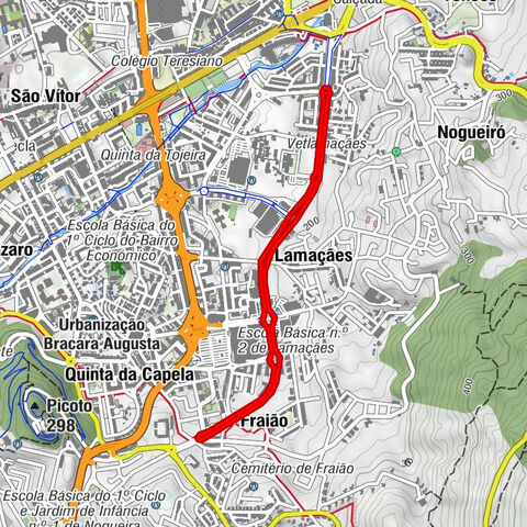 Nogueira, Fraião e Lamaçães - Fraião - Lamaçães - Braga
