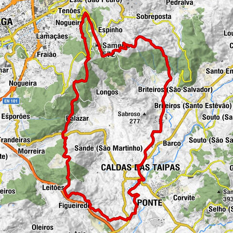 Caldas das Taipas - Capela do Descimento - Sameiro - Capela de Santo António