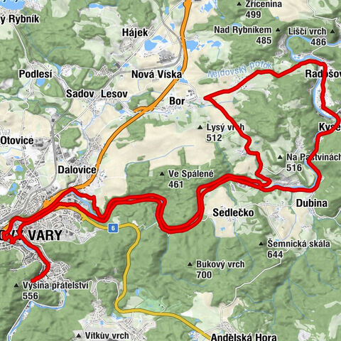 Stará louka - svatá Maří Magdaléna - Karlovy Vary - Kaple sv. Anny