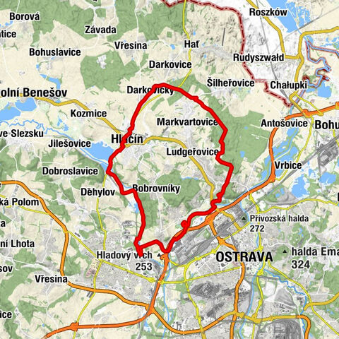 Ostrava-Třebovice - Hlučín - Evangelický kostel - Ostrava