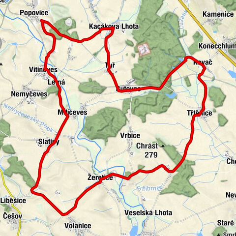 Kacákova Lhota - Tuř - Svatý Matouš - Nanebevzetí Panny Marie