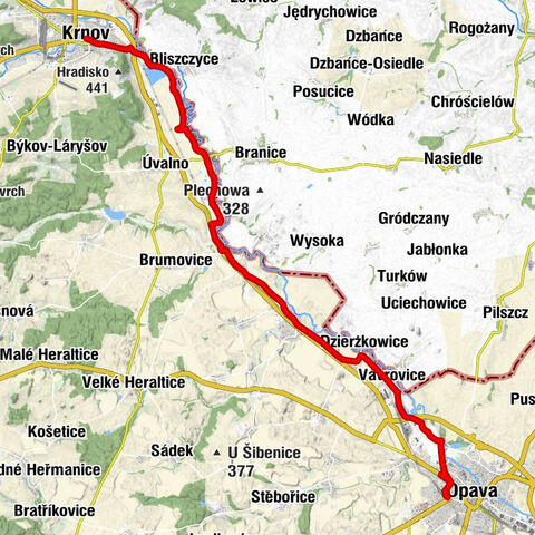 Opava západ - Opava - Sál království - kostel Narození Panny Marie