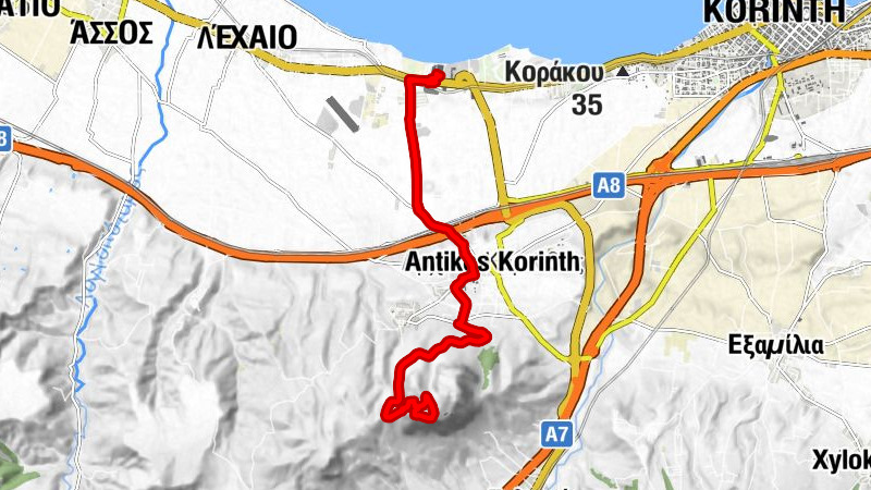Καραβοστάσι - Αρχαία Κόρινθος