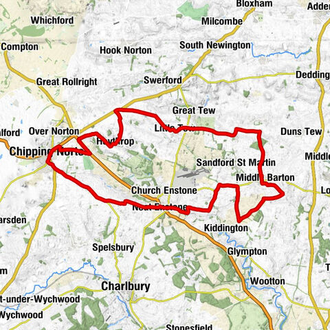Middle Barton - Kingdom Hall of Jehovah's Witnesses - Chipping Norton - Chipping Norton Methodist Church
