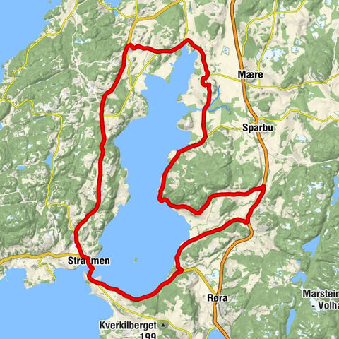 Sandvågen - Sundsneset - Straumen - Einhaugen