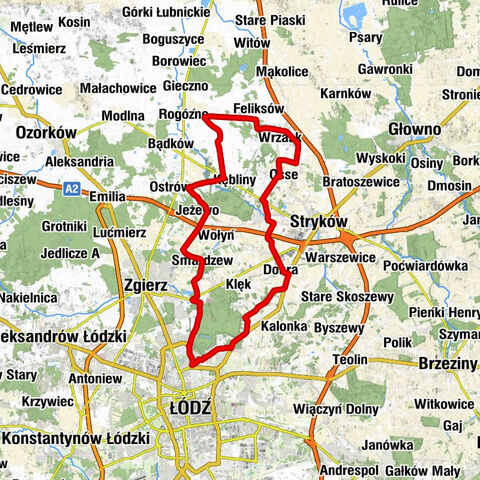 Marysin - Kościół Świętych Apostołów Piotra i Pawła - Kościół św. Jana Chrzciciela i św. Doroty - Łódź