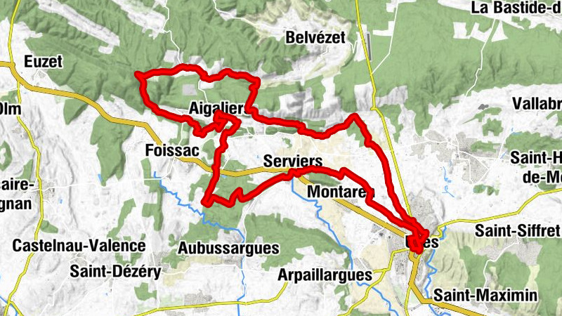 Église Saint-Étienne - Notre-Dame-de-Gattigues - Église Saint-Martin - Uzès