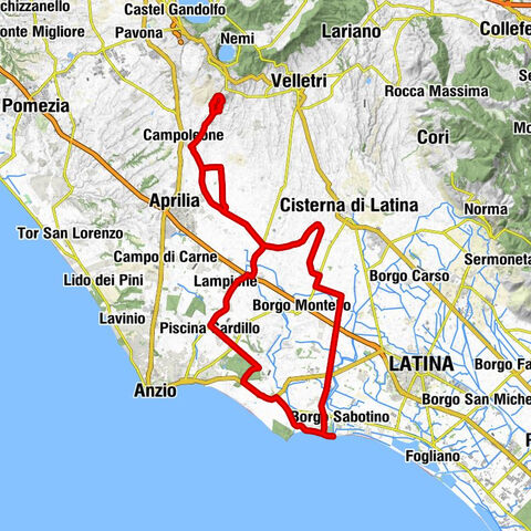 Lanuvio - Santa Rita - Santa Maria della Letizia - San Pietro in Formis