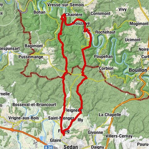 Floing - Saint-Menges - Église Sainte-Agathe - Église Saint-Remi