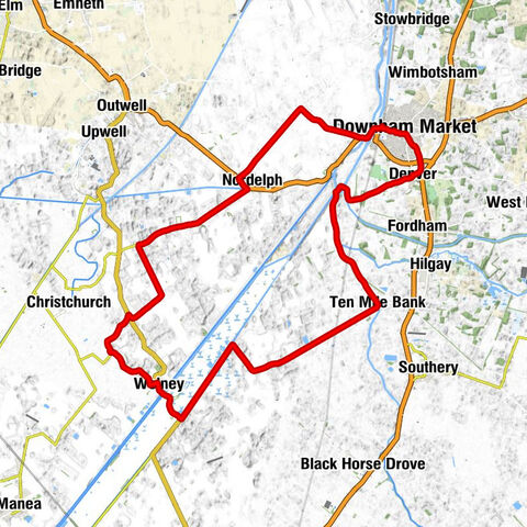 Downham Market - Primitive Methodist Chapel - Saint Mark - Saint Mary