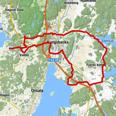 Kungsbacka kommun - Vallda kyrka - Kungsbacka - Fjärås kyrka