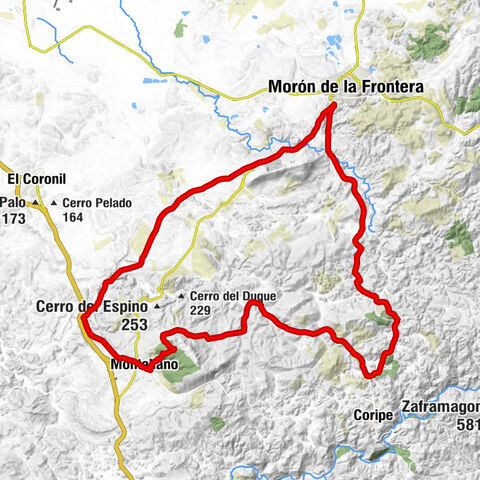 Montellano - Caleras de la Sierra - Guadaira - Morón de la Frontera
