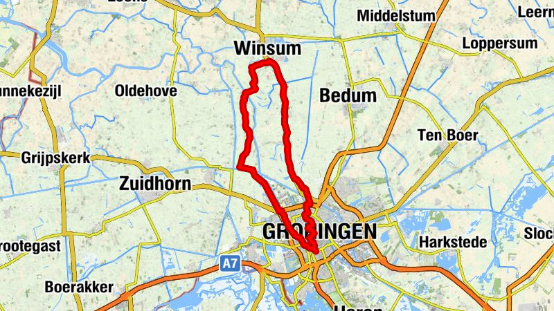 Groningen - Winsum - Wierdekerk PKN
