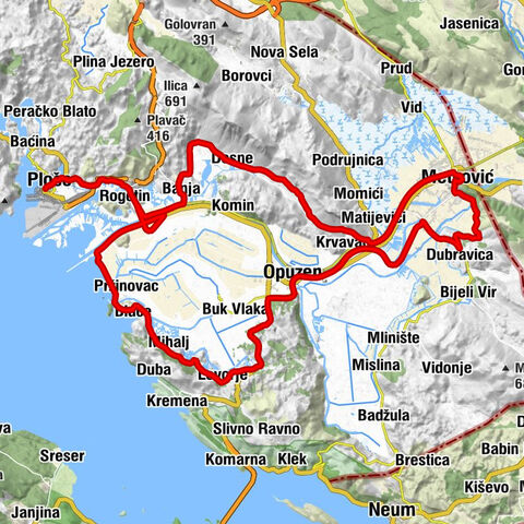 Ploče - Restaurant Teta Olga - Caffe bar bistro M - Crkva sv. Ante